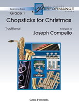 Chopsticks for Christmas Concert Band sheet music cover